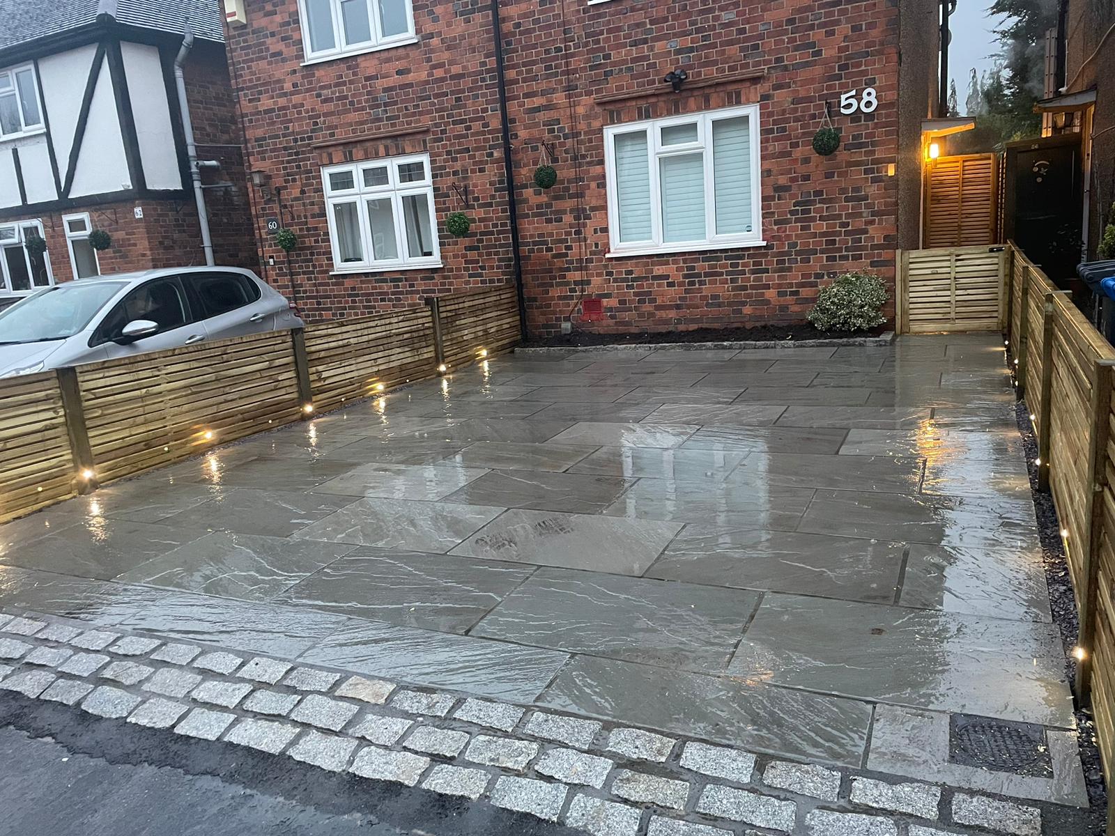 Premium block paving driveway — SJ Landscapes, Windsor