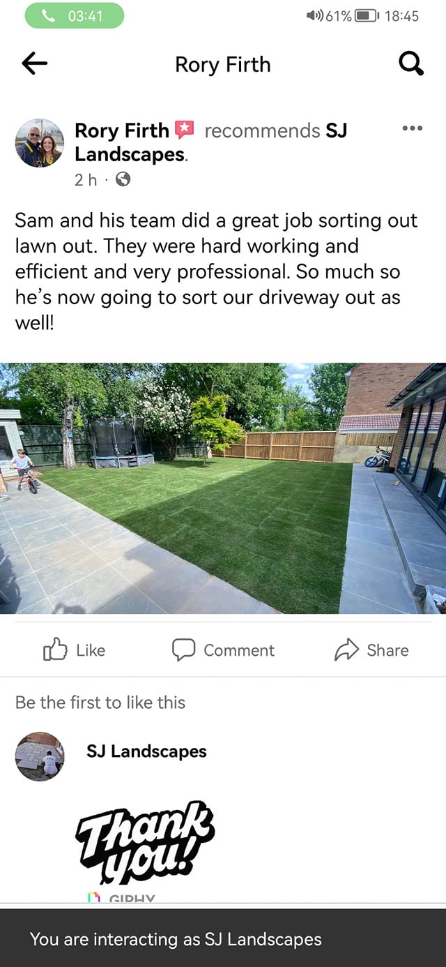 Large Scale Project Finish — SJ Landscapes