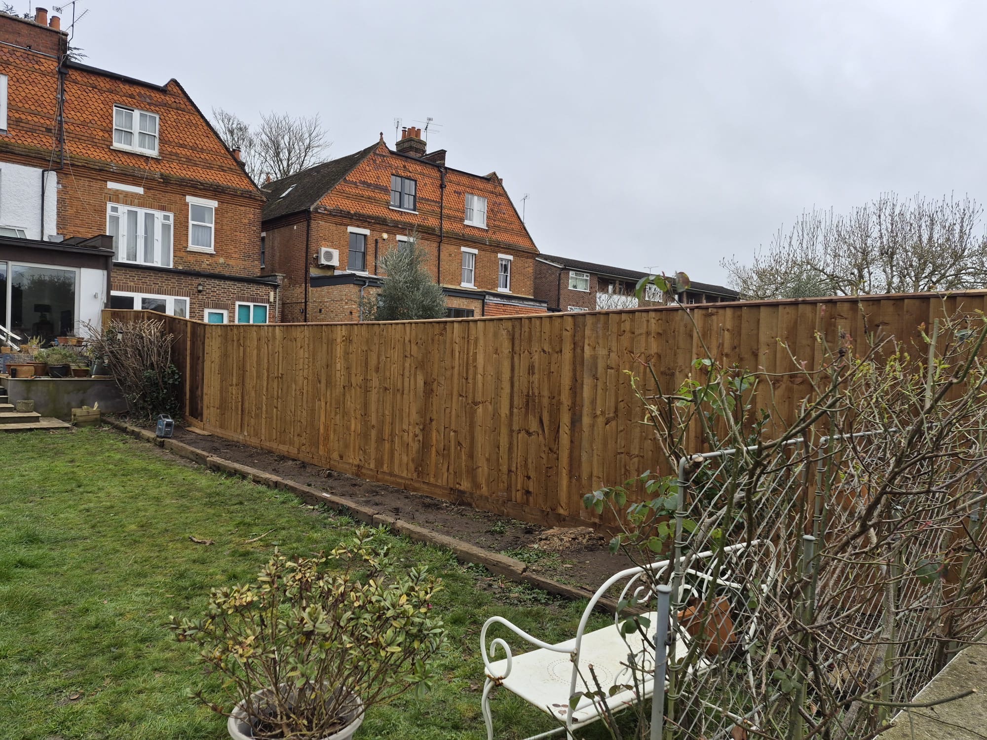 Bespoke Timber Fencing Installation — SJ Landscapes