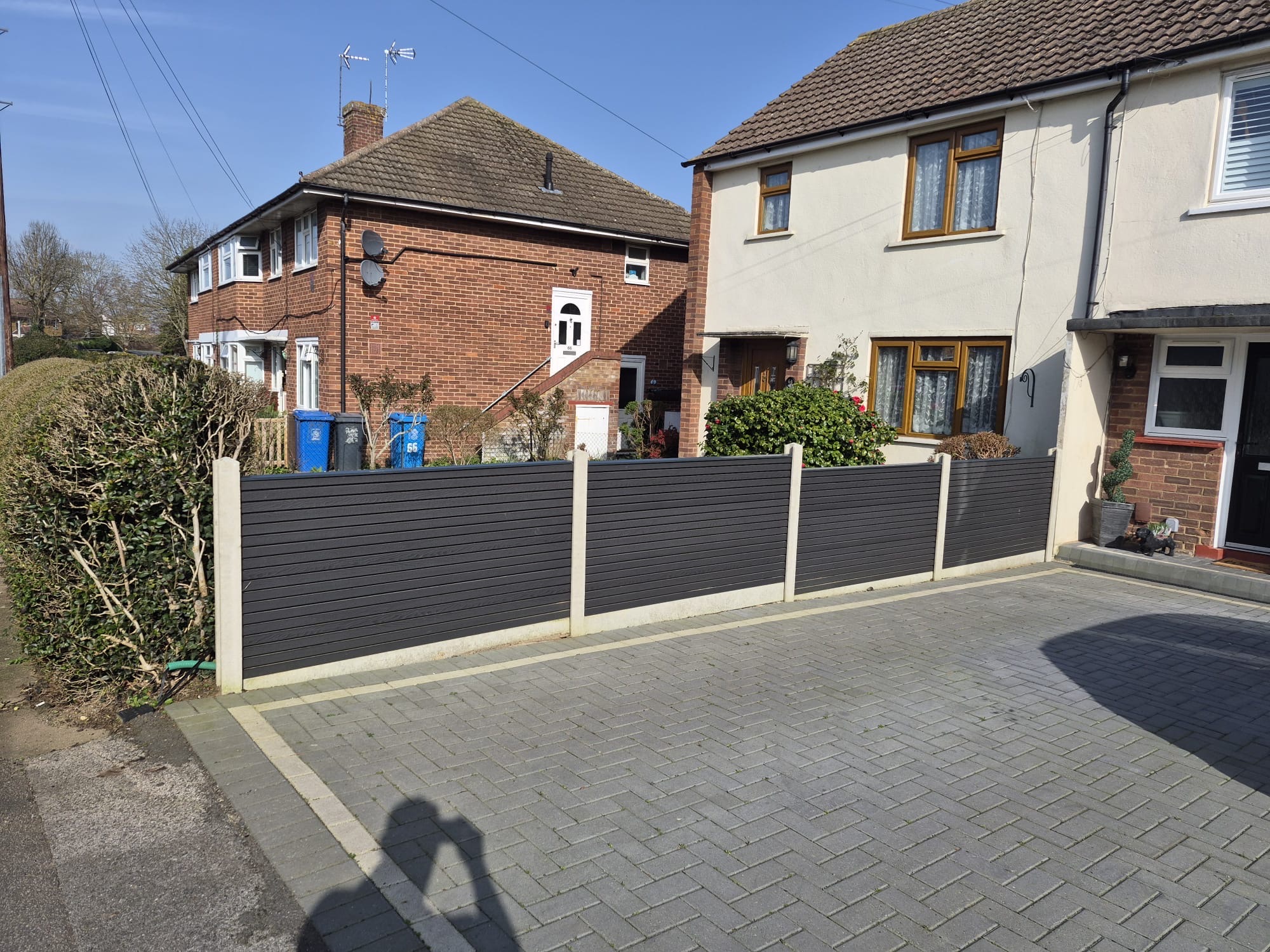 Treated Boundary Panel Fencing — SJ Landscapes