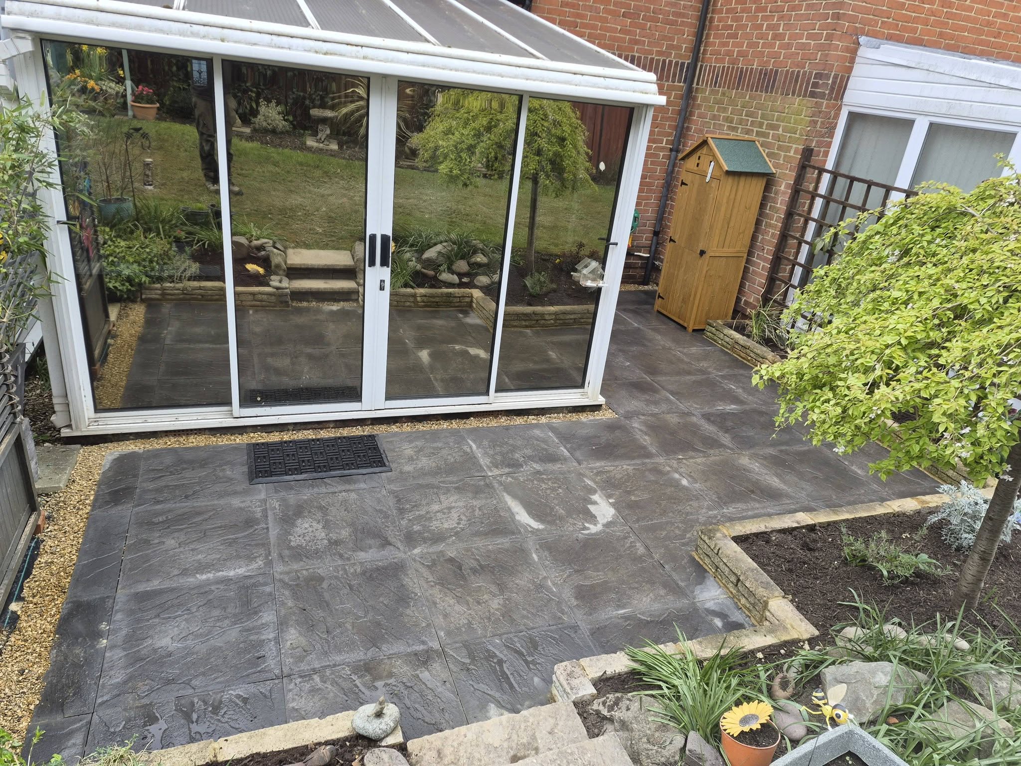Professional garage conversion — SJ Landscapes, Ascot