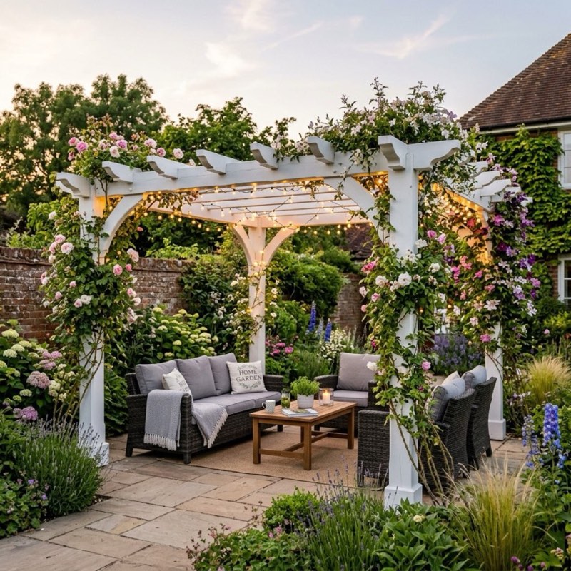 Pergola installation — SJ Landscapes, Berkshire